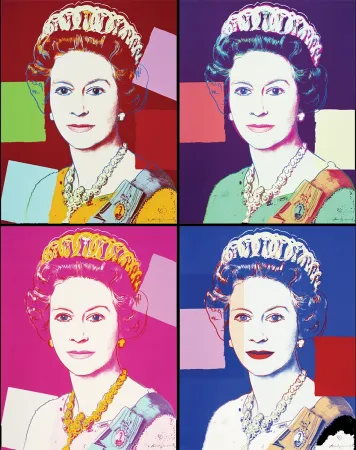 丝网印刷 Warhol - Queen Elizabeth II Of The United Kingdom Complete Portfolio (Reigning Queens)
