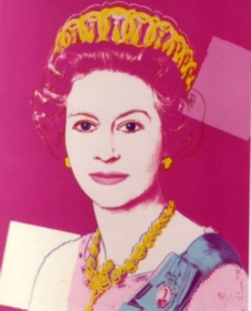 丝网印刷 Warhol - Queen Elizabeth II of the United Kingdom II.336A