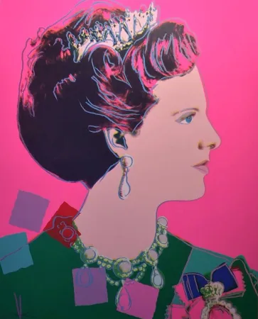 丝网印刷 Warhol - Queen Margrethe II of Denmark (FS II.345)