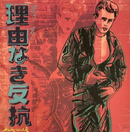 胶版印刷 Warhol - Rebel without a Cause (James Dean)