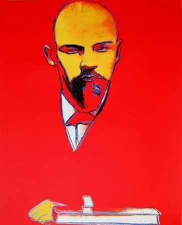丝网印刷 Warhol - Red Lenin (II.403)