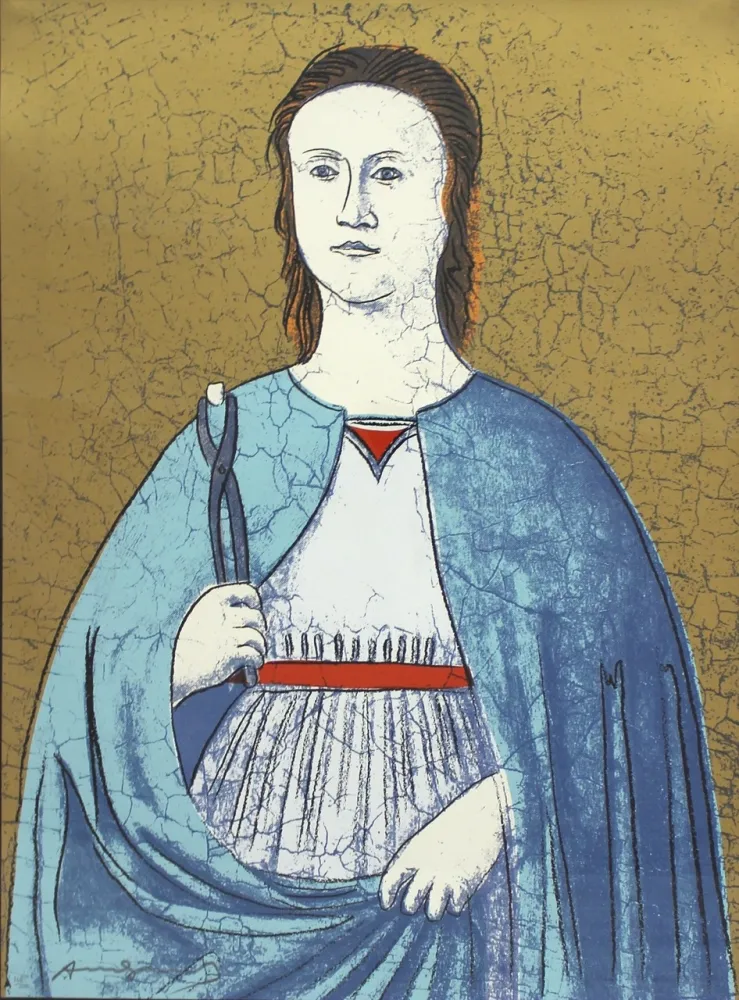 丝网印刷 Warhol - Saint  Apollonia 332