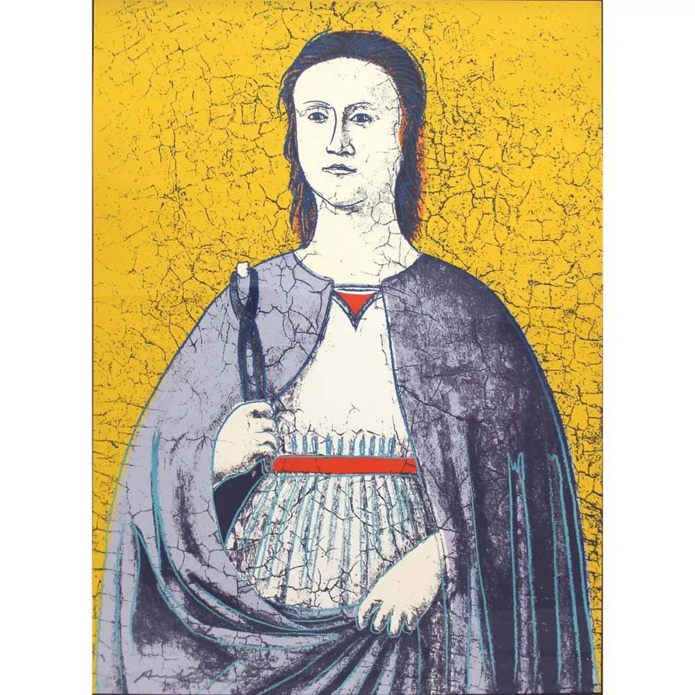 丝网印刷 Warhol - Saint  Apollonia 333