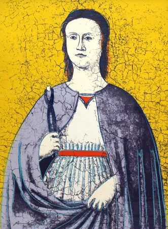 丝网印刷 Warhol - Saint  Apollonia 333
