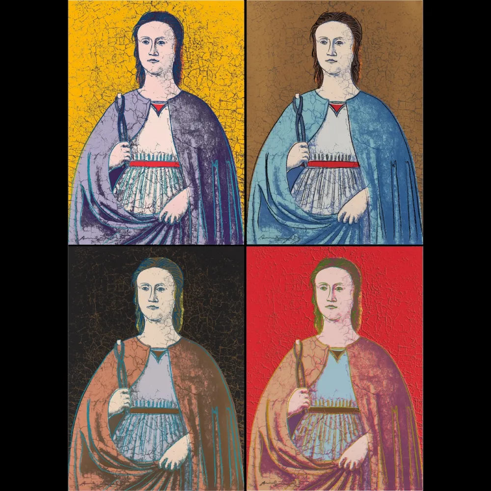 丝网印刷 Warhol - Saint Apollonia Complete Portfolio