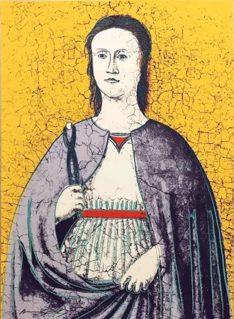 丝网印刷 Warhol - Saint Apollonia, II.333