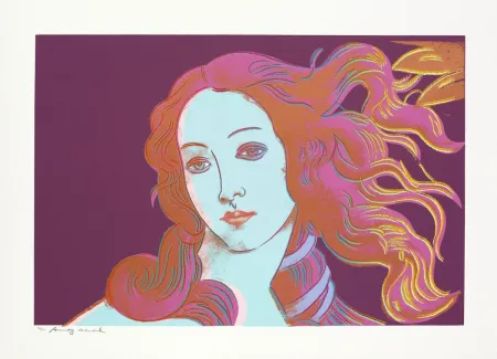 丝网印刷 Warhol - Sandro Botticelli, Birth of Venus, 1482 (FS II.317)