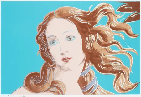 丝网印刷 Warhol - Sandro Botticelli, Birth of Venus, 1482 (FS II.319)