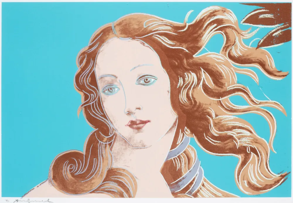 丝网印刷 Warhol - Sandro Botticelli, Birth of Venus, 1482 (FS II.319)