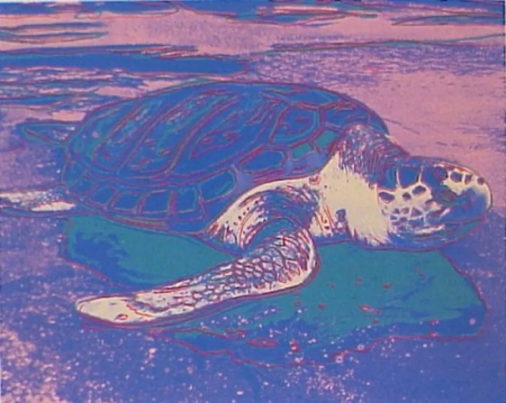 丝网印刷 Warhol - Sea Turtle