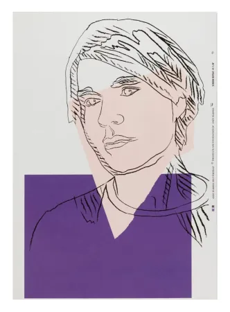 丝网印刷 Warhol - Self-Portrait