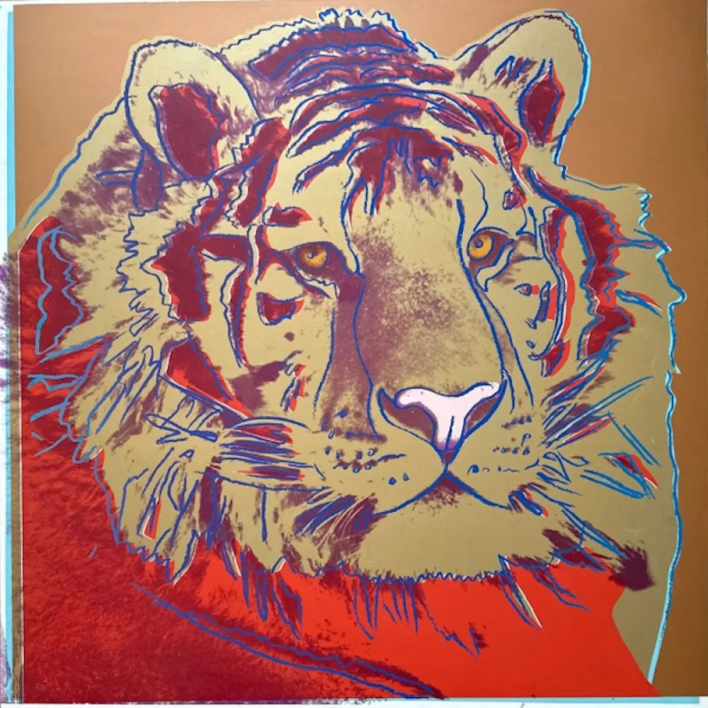 丝网印刷 Warhol - Siberian Tiger TP