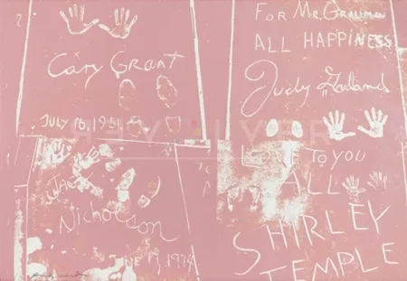 丝网印刷 Warhol - Sidewalk (FS II. 304)