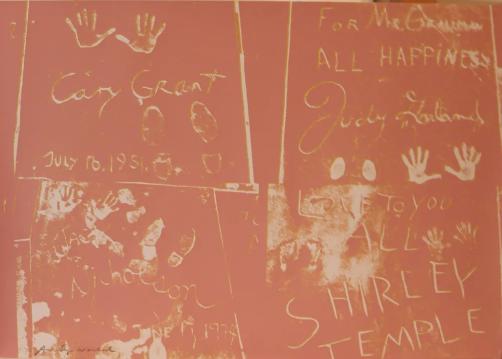 丝网印刷 Warhol - Sidewalk (FS II. 304)