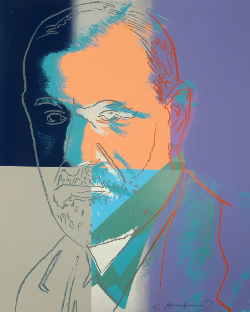 丝网印刷 Warhol - Sigmund Freud, II.235 from Ten Painters of Jews in the Twentieth Century