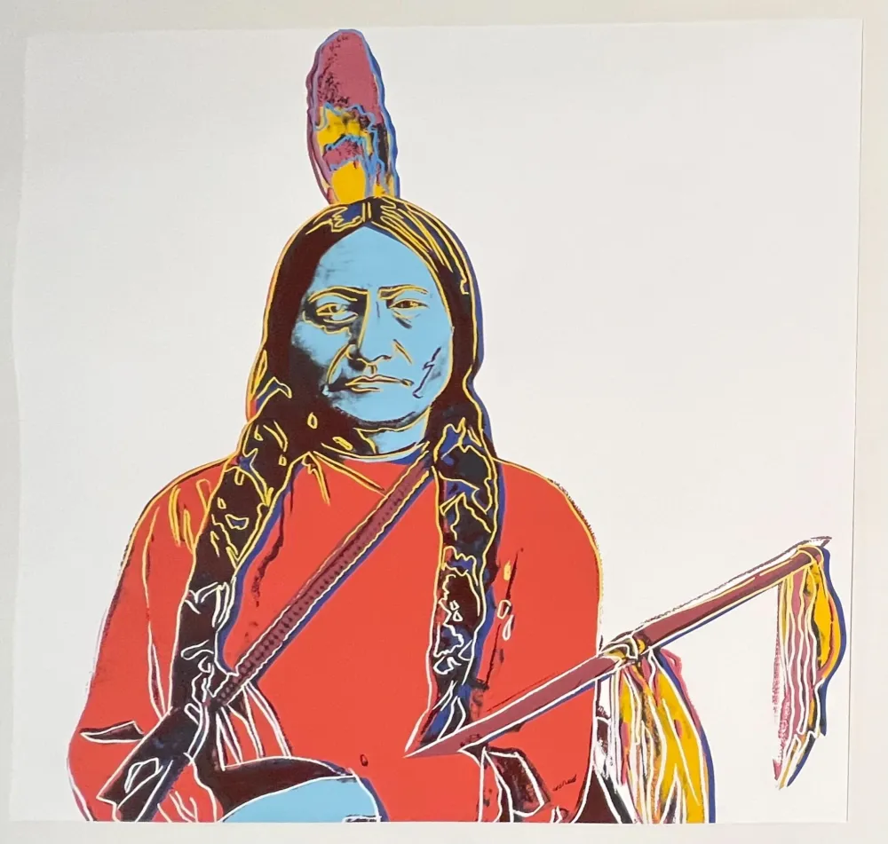 丝网印刷 Warhol - Sitting Bull (FS IIA.70)