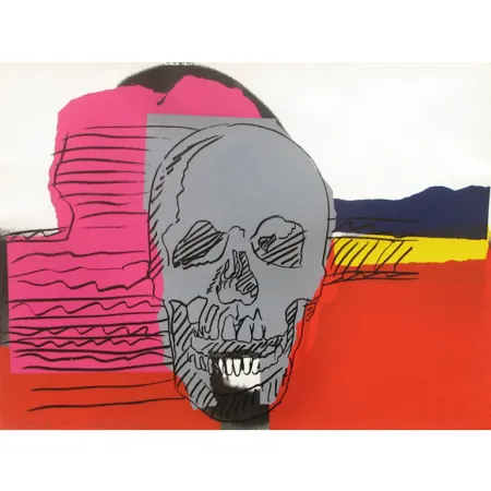 丝网印刷 Warhol - Skull (FS II.159)