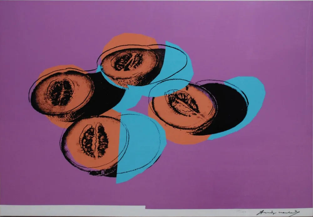 丝网印刷 Warhol - Space Fruit: Cantaloupes II (FS II.198)