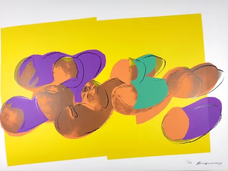 丝网印刷 Warhol - Space Fruit: Peaches 202