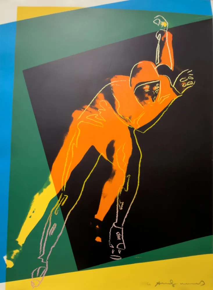 丝网印刷 Warhol - Speed Skater (FS II.303)