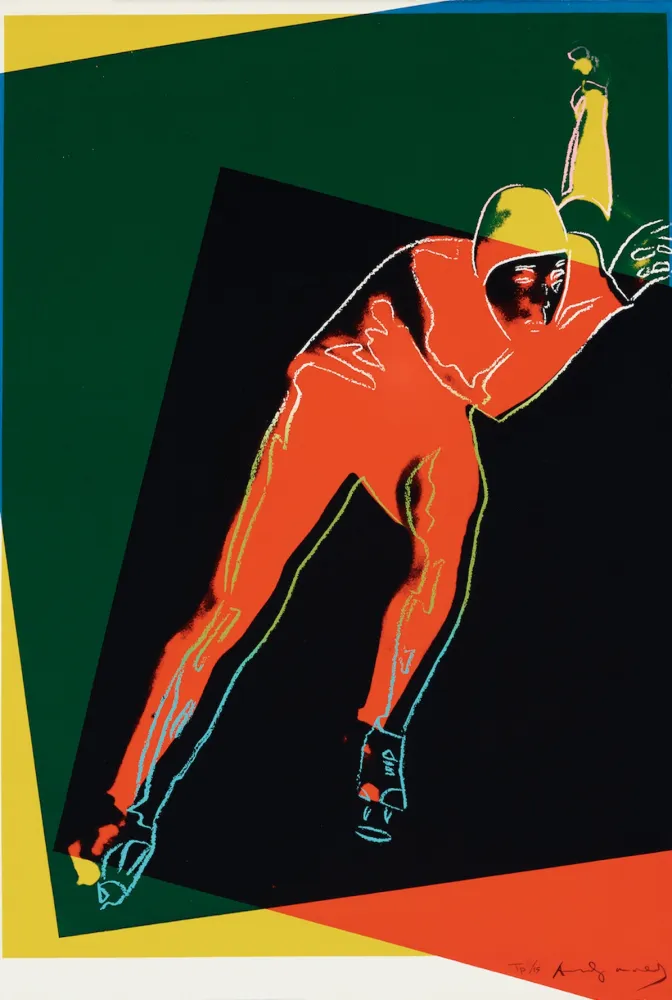 丝网印刷 Warhol - Speed Skater (Trial Proof)