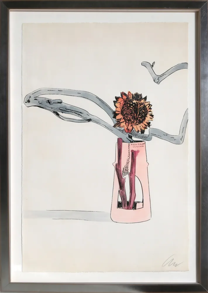 丝网印刷 Warhol - Sunflower FS II.112