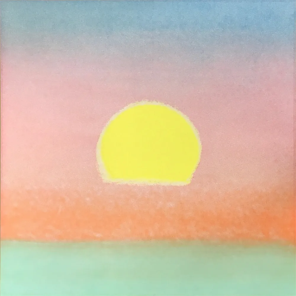 丝网印刷 Warhol - Sunset (FS II.85) (Unique