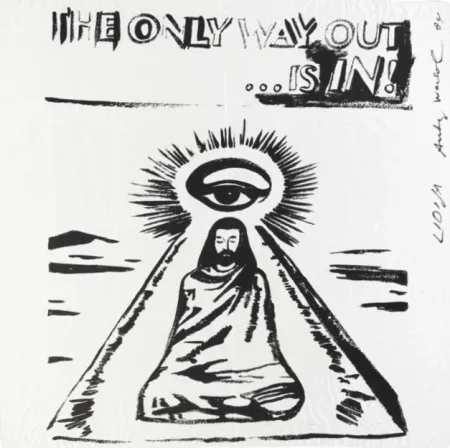 丝网印刷 Warhol - The Only Way Out is In (FS IIIA.55) (Silk Scarf) 