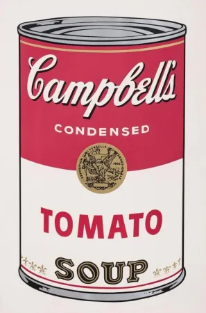 丝网印刷 Warhol - Tomato Soup, II.46 from Campbell's Soup I