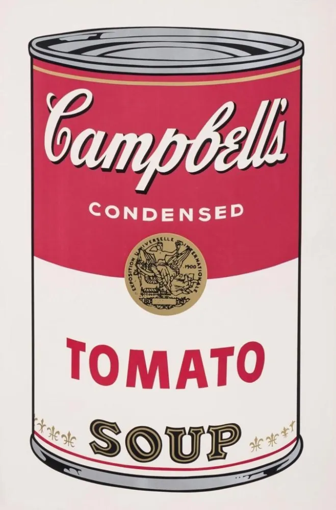 丝网印刷 Warhol - Tomato Soup, II.46 from Campbell's Soup I