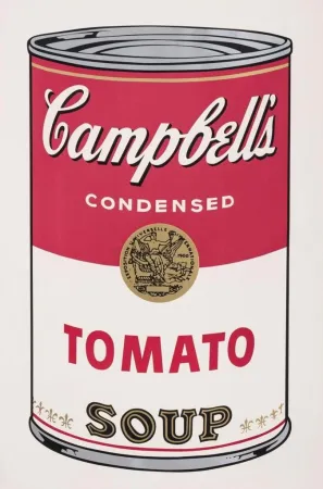 丝网印刷 Warhol - Tomato Soup, II.46 from Campbell's Soup I