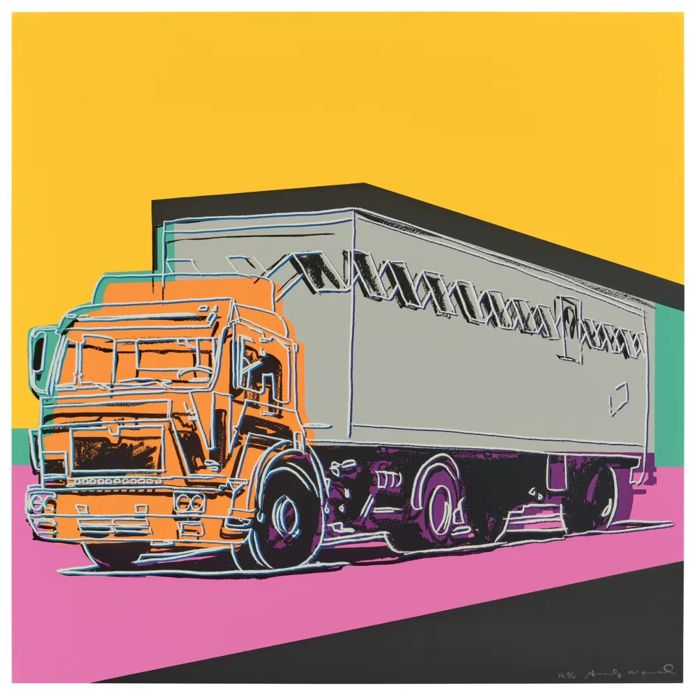 丝网印刷 Warhol - Truck 367