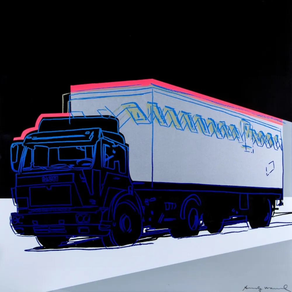 丝网印刷 Warhol - Truck (FS II.370) 