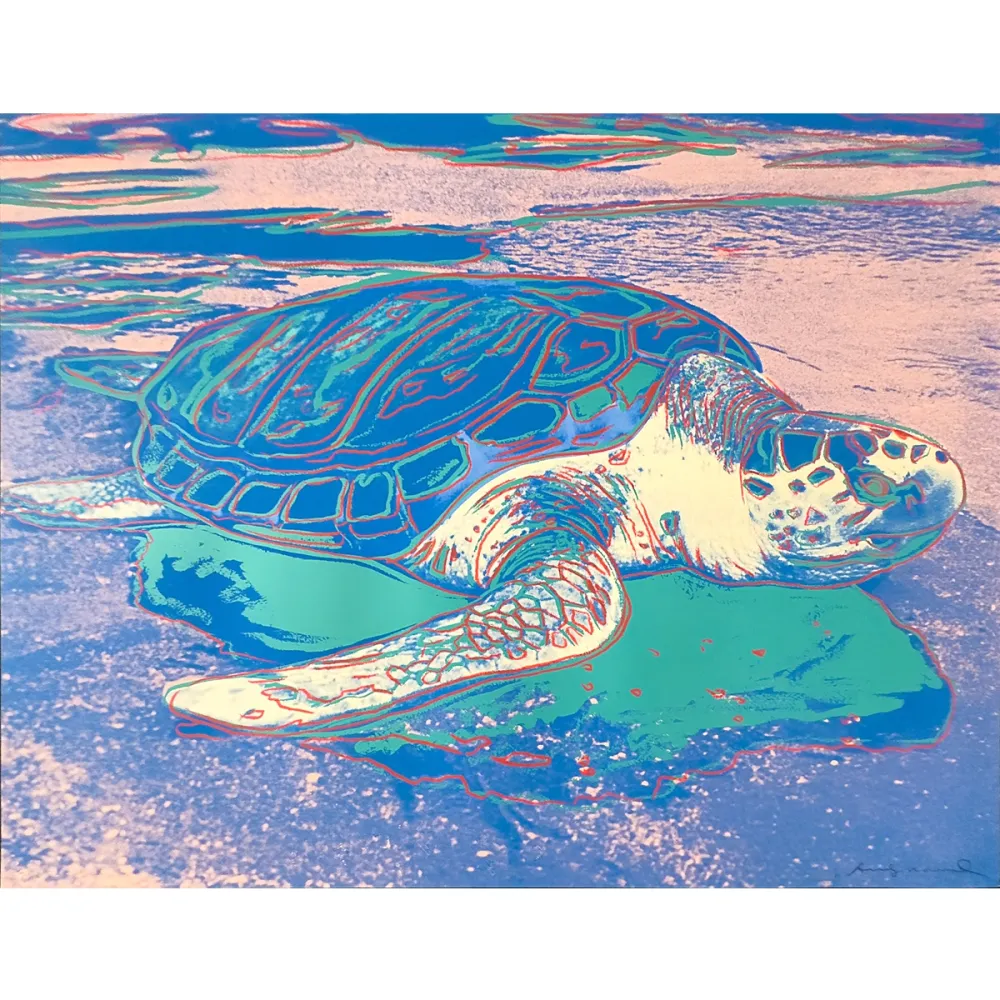 丝网印刷 Warhol - Turtle