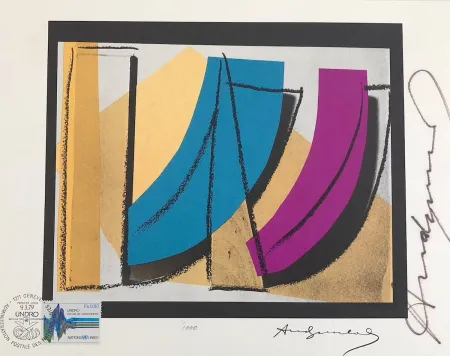 丝网印刷 Warhol - U.N. Stamp (FS II.185)