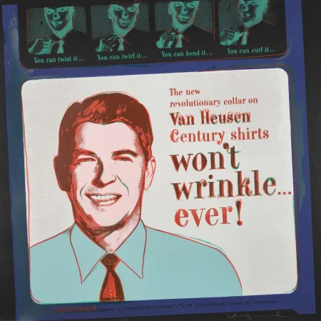丝网印刷 Warhol - Van Heusen (Ronald Regan) (FS II.356)