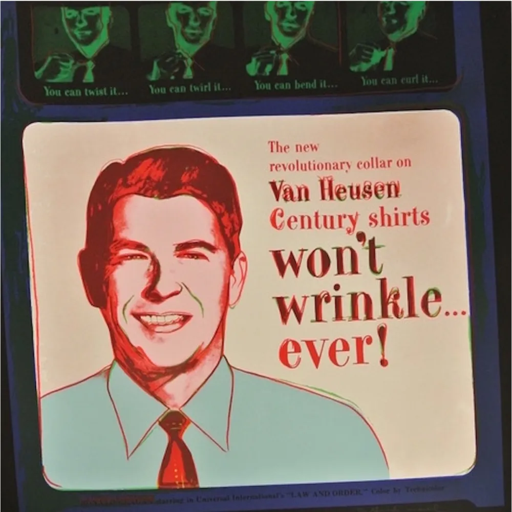 丝网印刷 Warhol - Van Heusen (Ronald Regan) (FS II.356)