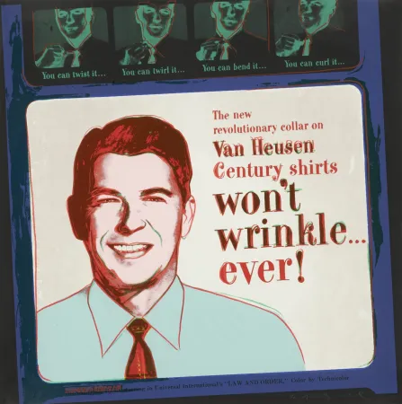 丝网印刷 Warhol - Van Heusen (Ronald Regan) (FS II.356)