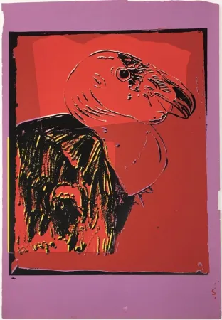 丝网印刷 Warhol - Vanishing Animals: California Condor