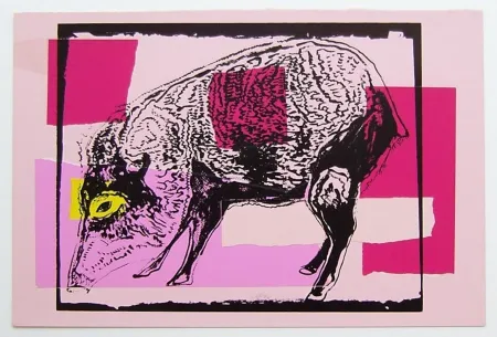 丝网印刷 Warhol - Vanishing Animals: Giant Chaco Peccary