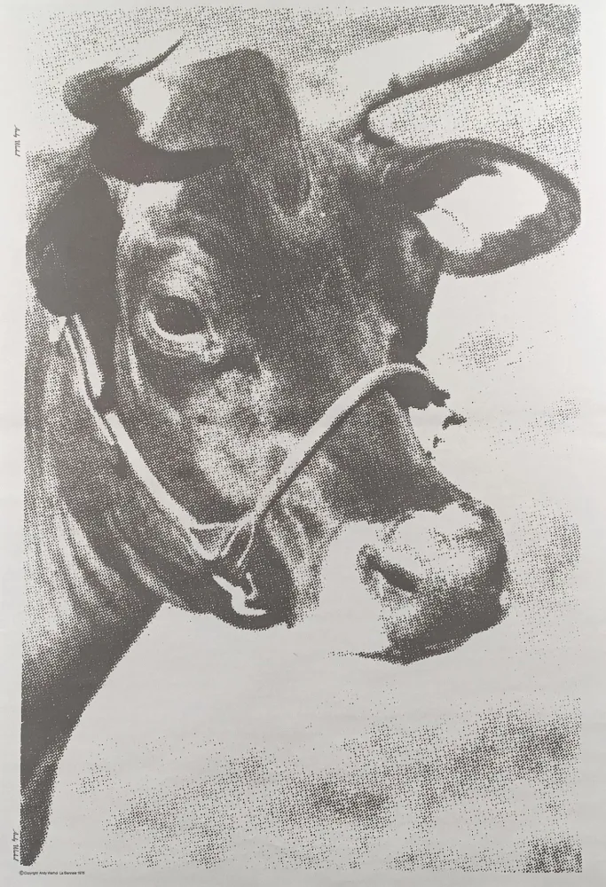 石版画 Warhol - Venice Biennale COW