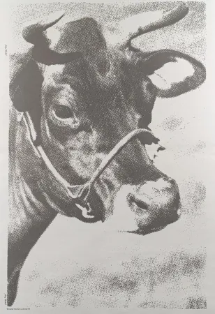 石版画 Warhol - Venice Biennale COW