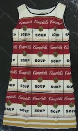 无技术 Warhol - Vestido sopa campbells