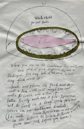 胶版印刷 Warhol - Wild Raspberries IV.126A (Waterzoie for Cecil Beaton)