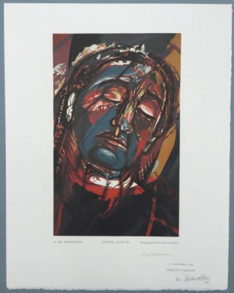 木刻 Waroquier - Dolori Sacrum