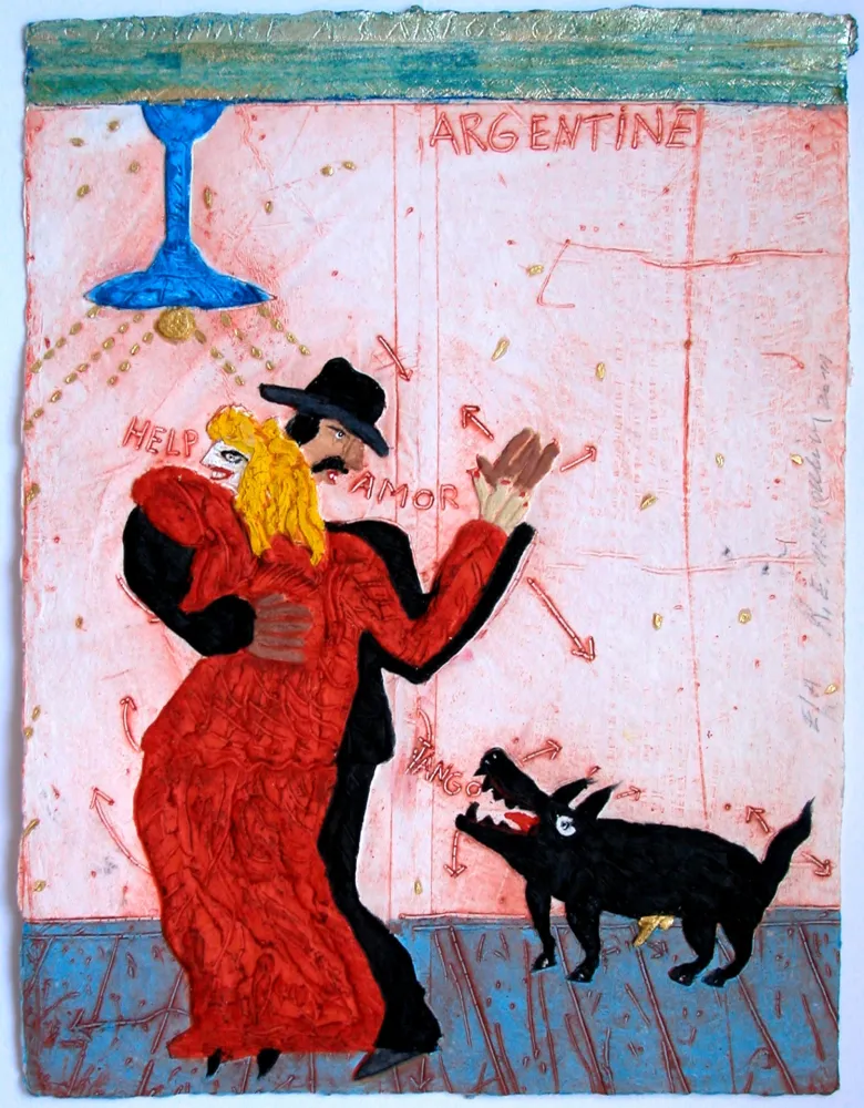 版画 Waydelich - Tango