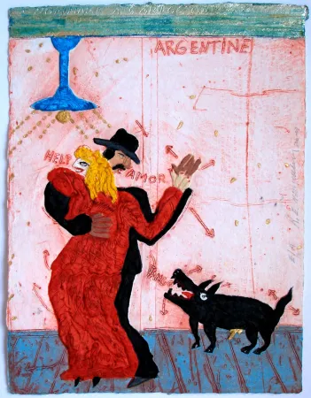 版画 Waydelich - Tango