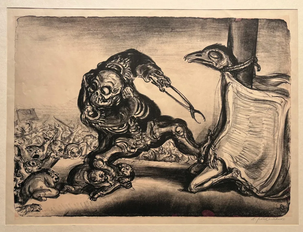 石版画 Weber - Der Zungerzieher (oder Die Leserrevolte)