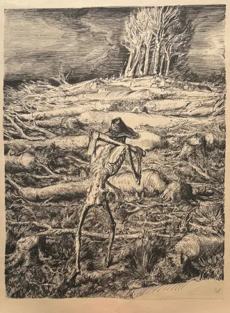 无技术 Weber - Holzfäller Tod / Death As a Woodsman