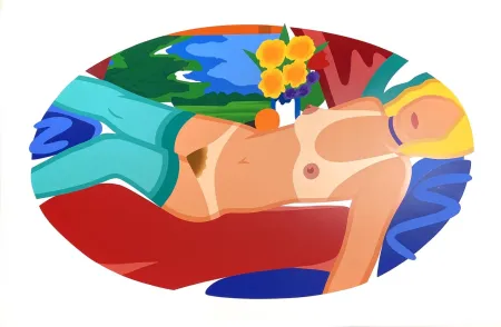 丝网印刷 Wesselmann - Beautiful Bedroom Kate